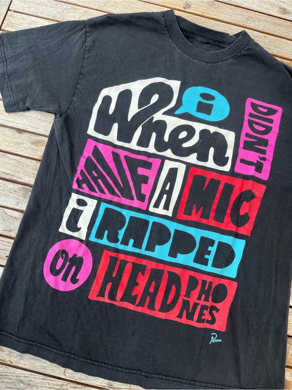 Special Edition hip-hop shirt, Piet Parra x Stones Throw Records